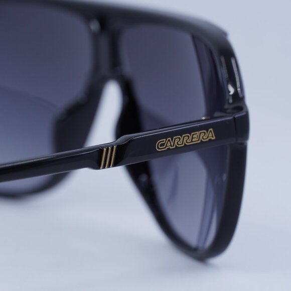 🕶️ New Carrera 1047/S 02M2 9O Sunglasses - Black/Gold Frame - Picture 6 of 12
